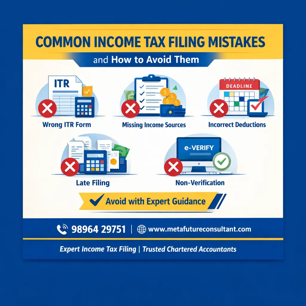 Common Income Tax Filing Mistakes
