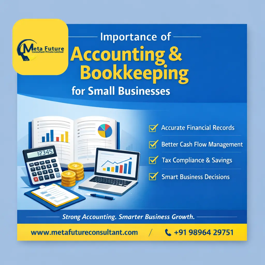 Importance of Accounting & Bookkeeping for Small Businesses