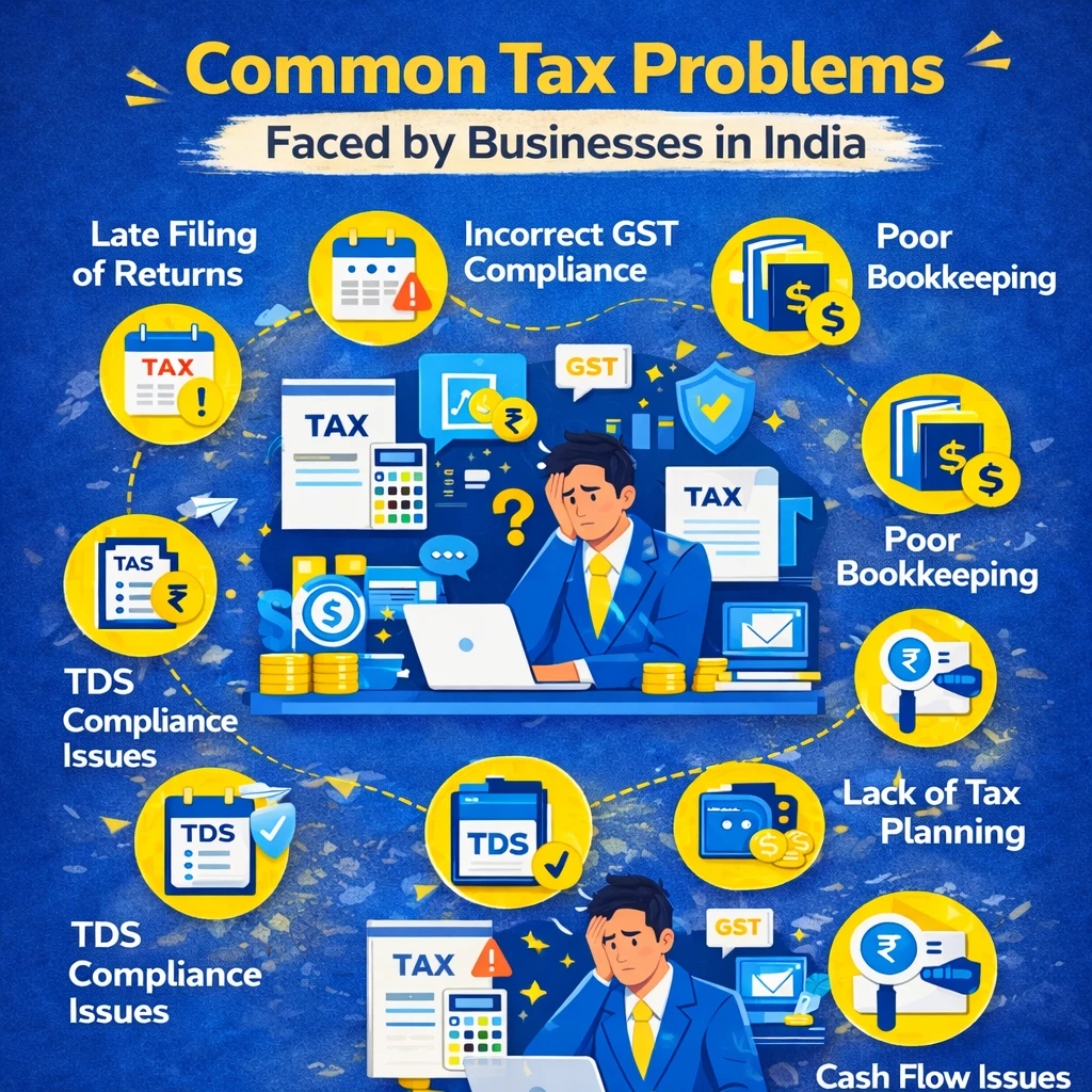 Common Tax Problems Faced by Businesses in India