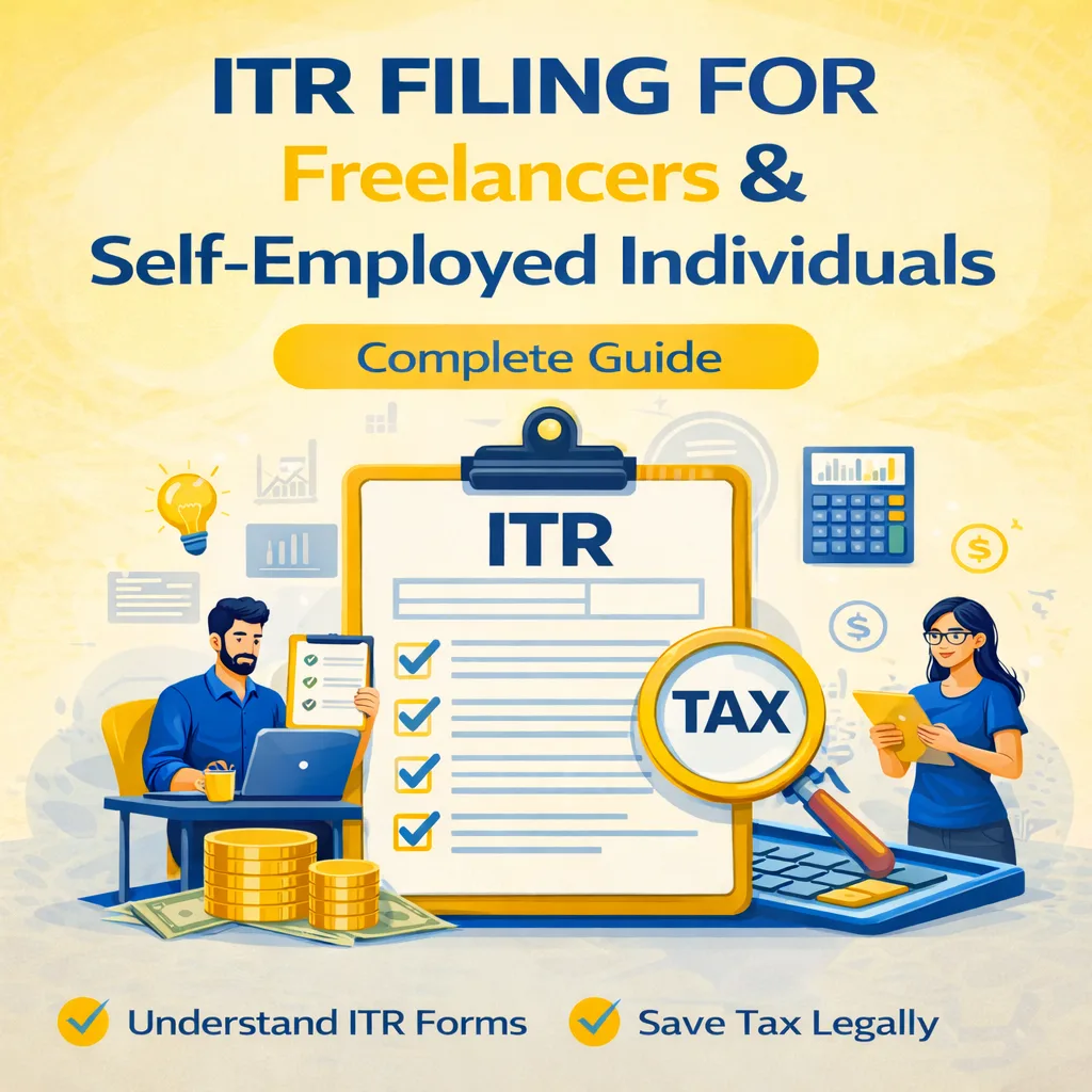ITR Filing for Freelancers & Self-Employed Individuals Complete Guide